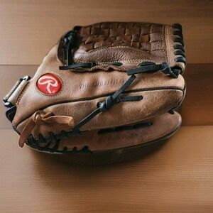Rawlings RBG36TBR 12.5" RHT Baseball Glove Mark Of A Pro Basketweb Great Conditi